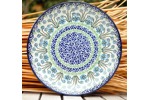 Teller zum Speisen (25,5 cm) -Handbemalte Bunzlauer Keramik
