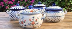Pots pour la table du déjeuner – Céramique polonaise 