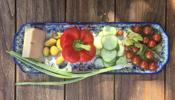 Zum Anrichten von Salat nutzen - Salatplatte - Bunzlauer Keramik