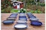 Schale oval mit 2 Henkeln 550 ml Bunzlauer Keramik 