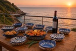 Plats & assiettes à paella – Saveurs méditerranéennes en céramique polonaise