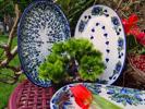 Plates and Serving Trays B-Grade from Polish Pottery