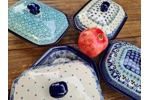 Servierschale mit Deckel, 26x20x12 cm, 1300 ml - Bunzlauer Keramik