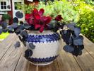 Bodenvase 27 cm rund bauchig - Bunzlauer Keramik 