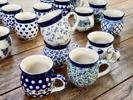 350 ml Bauerntasse Bunzlauer Keramik runde Form