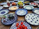 19,5 cm Assiette plate – le petit-déjeuner, les pâtisseries, le muesli et les accompagnements- Céramique polonaise – Ceramika Artystyczna