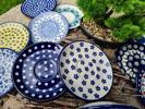 15 cm Assiette plate avec centre creux d’environ 5 cm – Céramique polonaise Ceramika Artystyczna